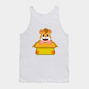 Hamster with Box Tank Top